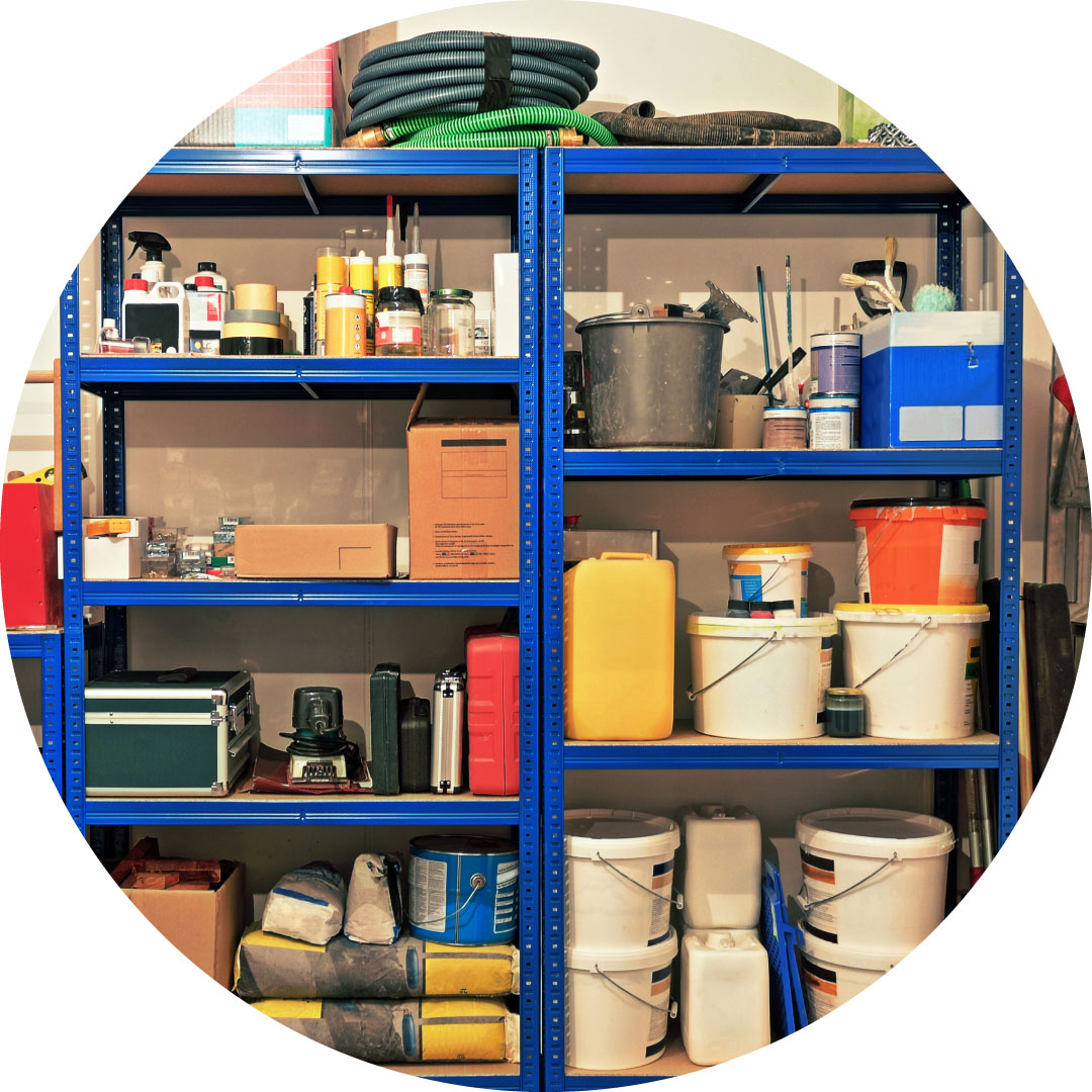Basements, Garages and Attics